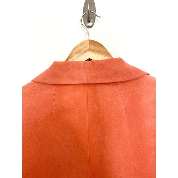 Vintage Vera Maxwell Ultra Suede Jacket Blazer Covered Buttons Washable Suede - Picture 3 of 9